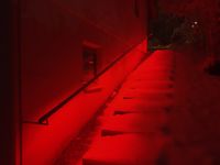 Handlauf mit integrierter LED Beleuchtung Rot